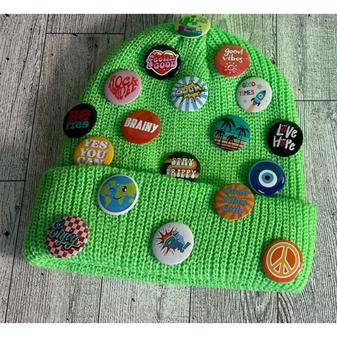 Button Beanie