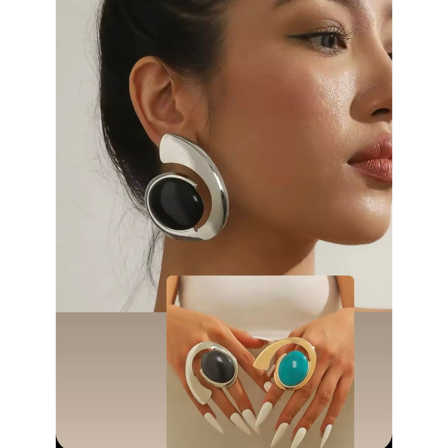 Earrings and Ring Set