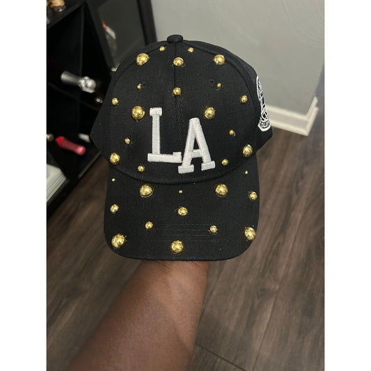 Gold Stud Hat