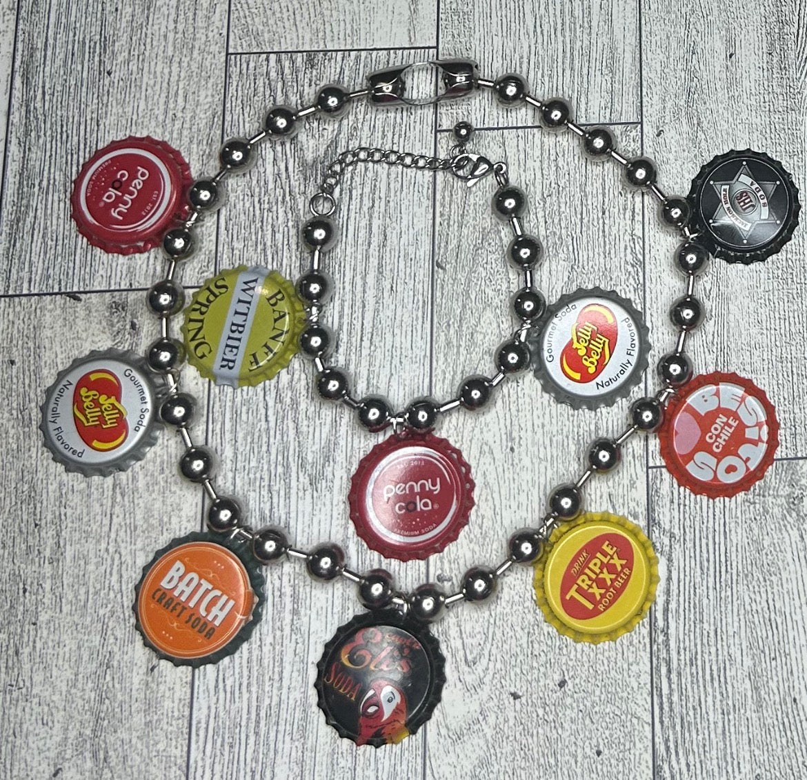 Bottle Cap Necklace