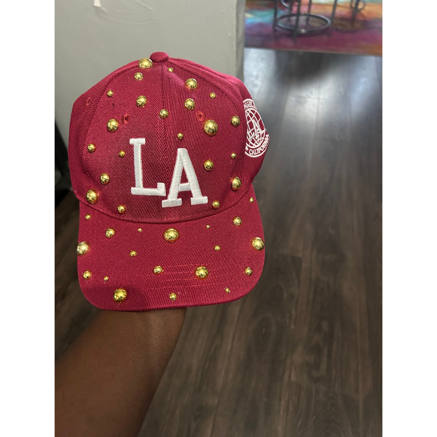 Gold Stud Hat