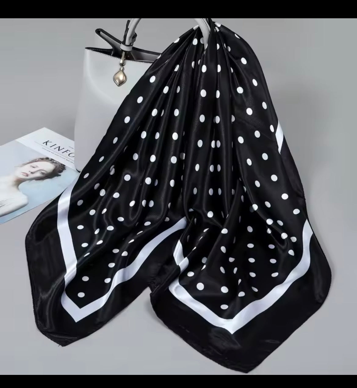Polka Dot Scarf