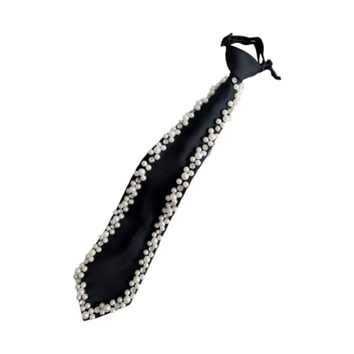 Pearl and Diamond Tie