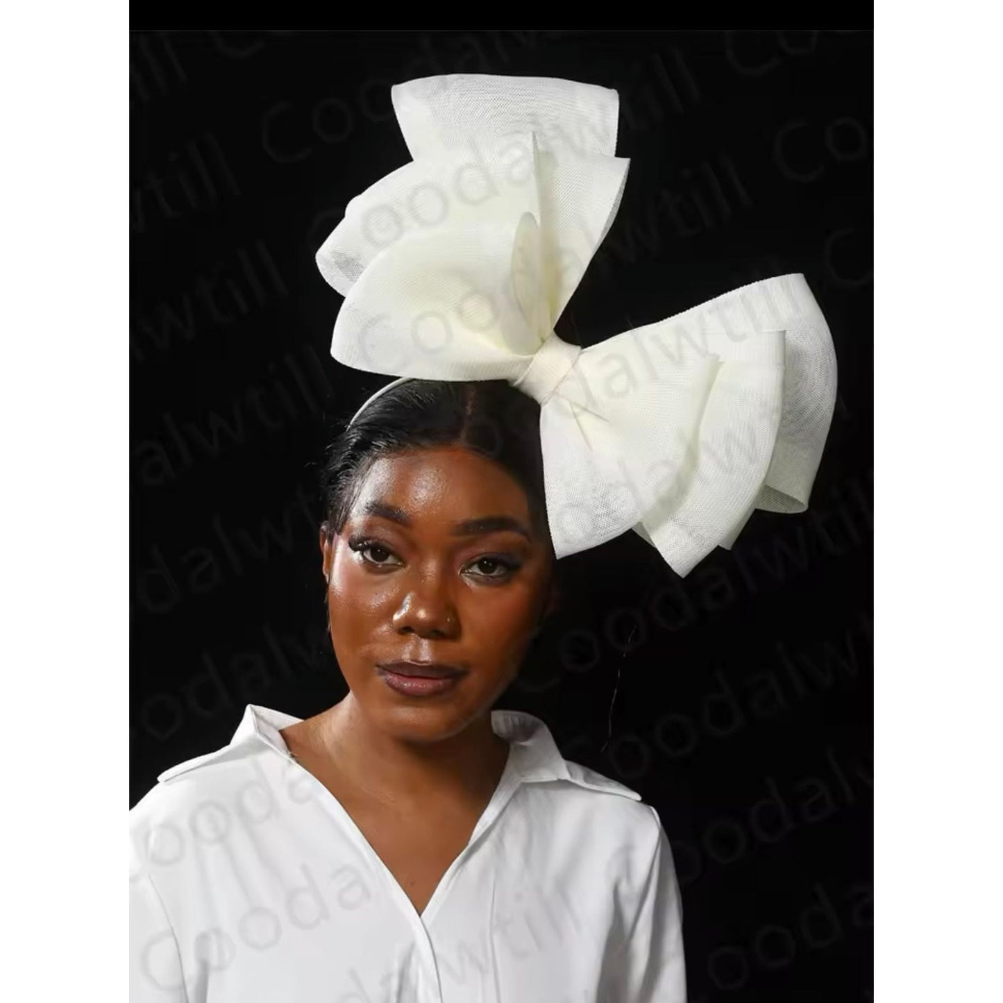 Giant bow headband