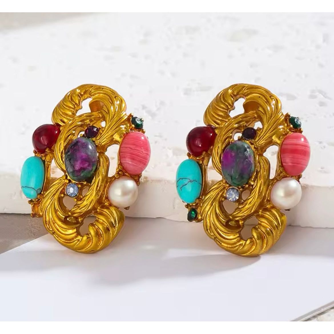 Gemstones Earrings