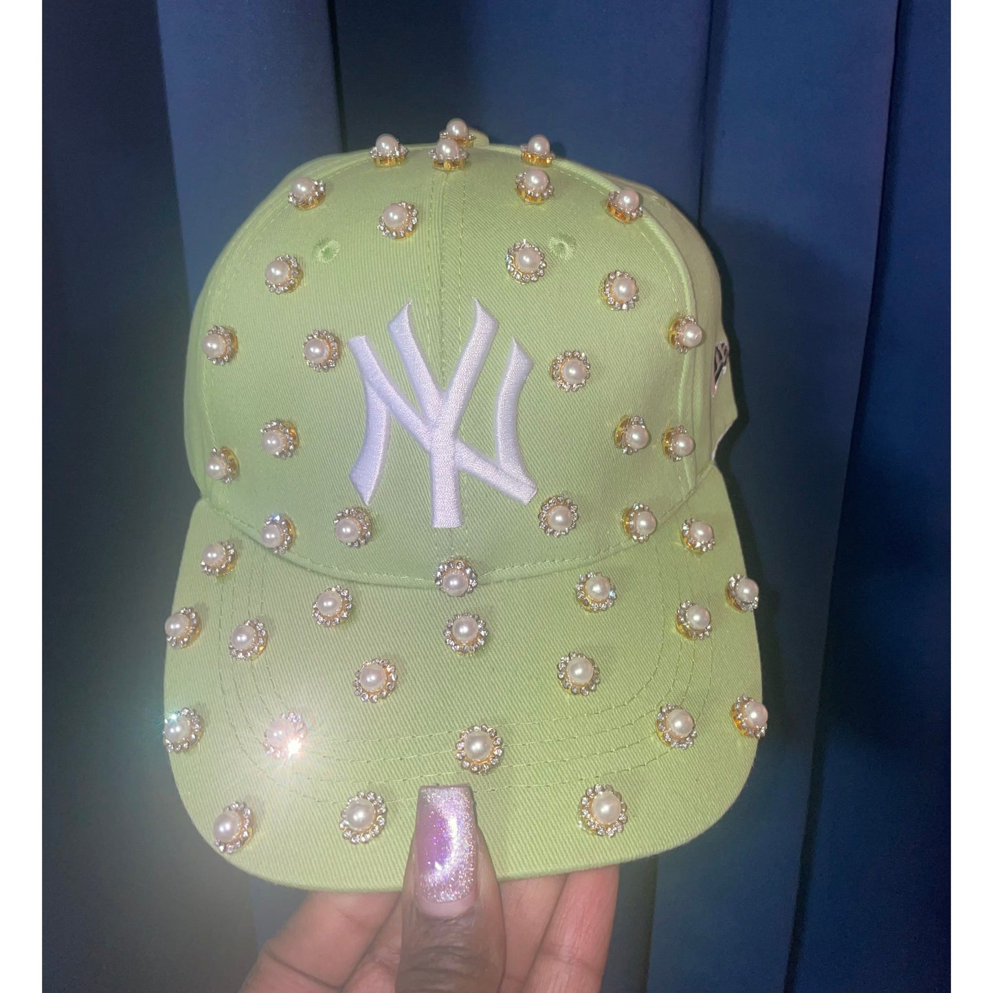 NY Pearls and Diamond Hats