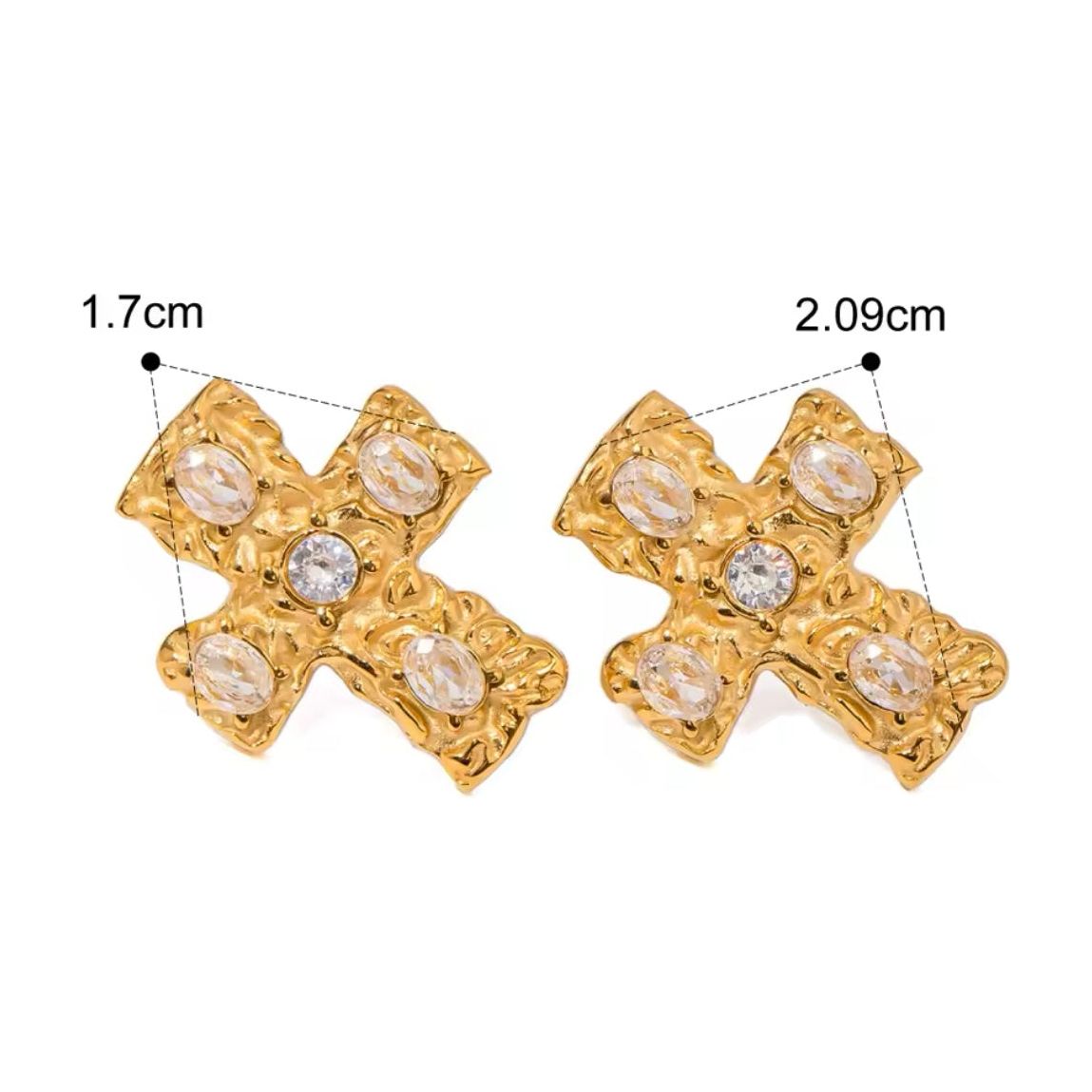 Cross Earrings