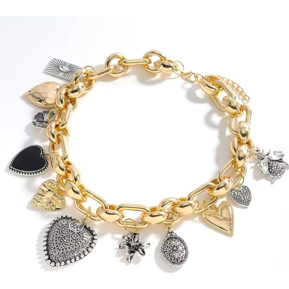 Silver and Gold Charms
