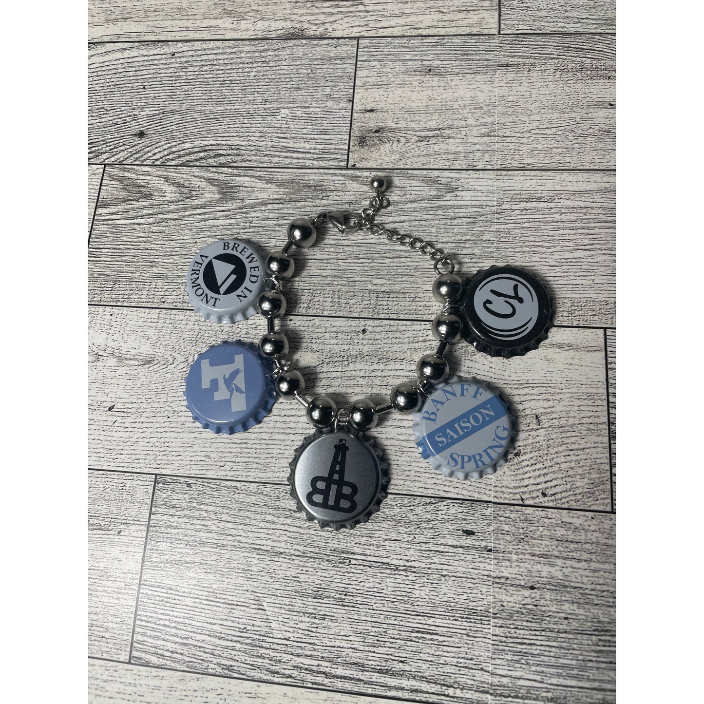 Bottle Cap Bracelet