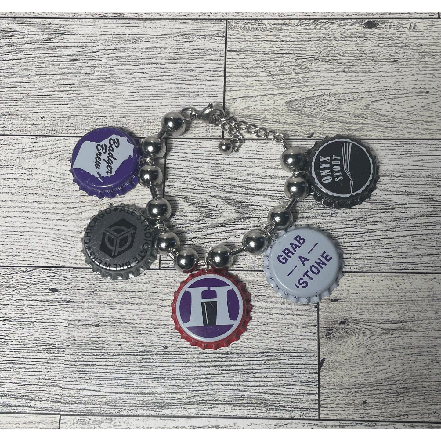 Bottle Cap Bracelet