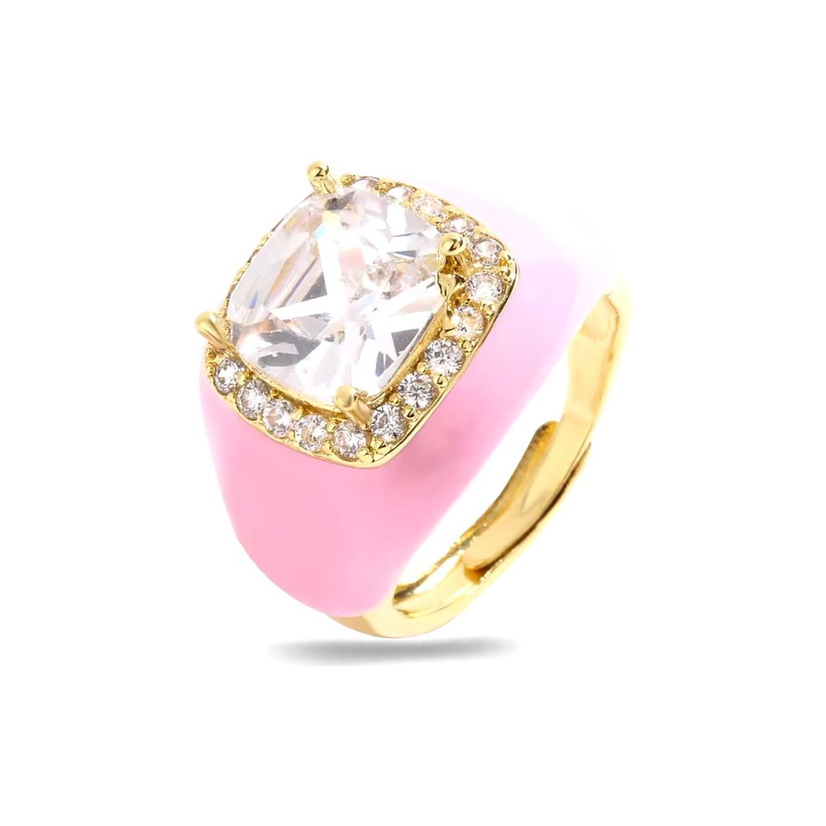 Square Stone Ring