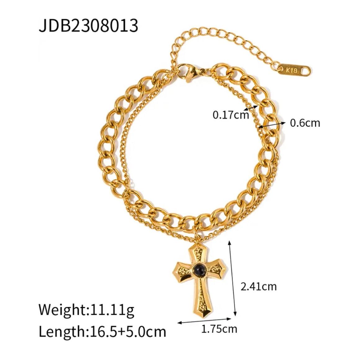 Cross Bracelet
