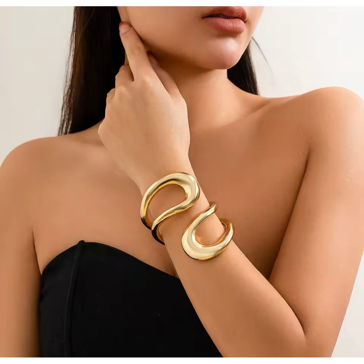 Twisted Open Bracelet