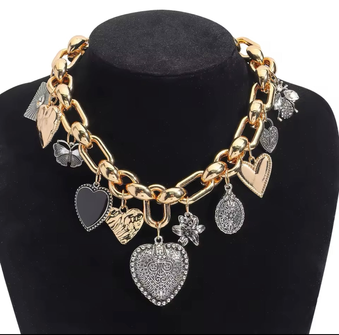 Silver and Gold Charms