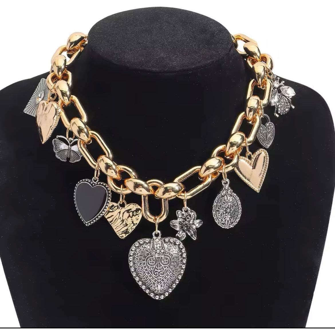Silver and Gold Charms