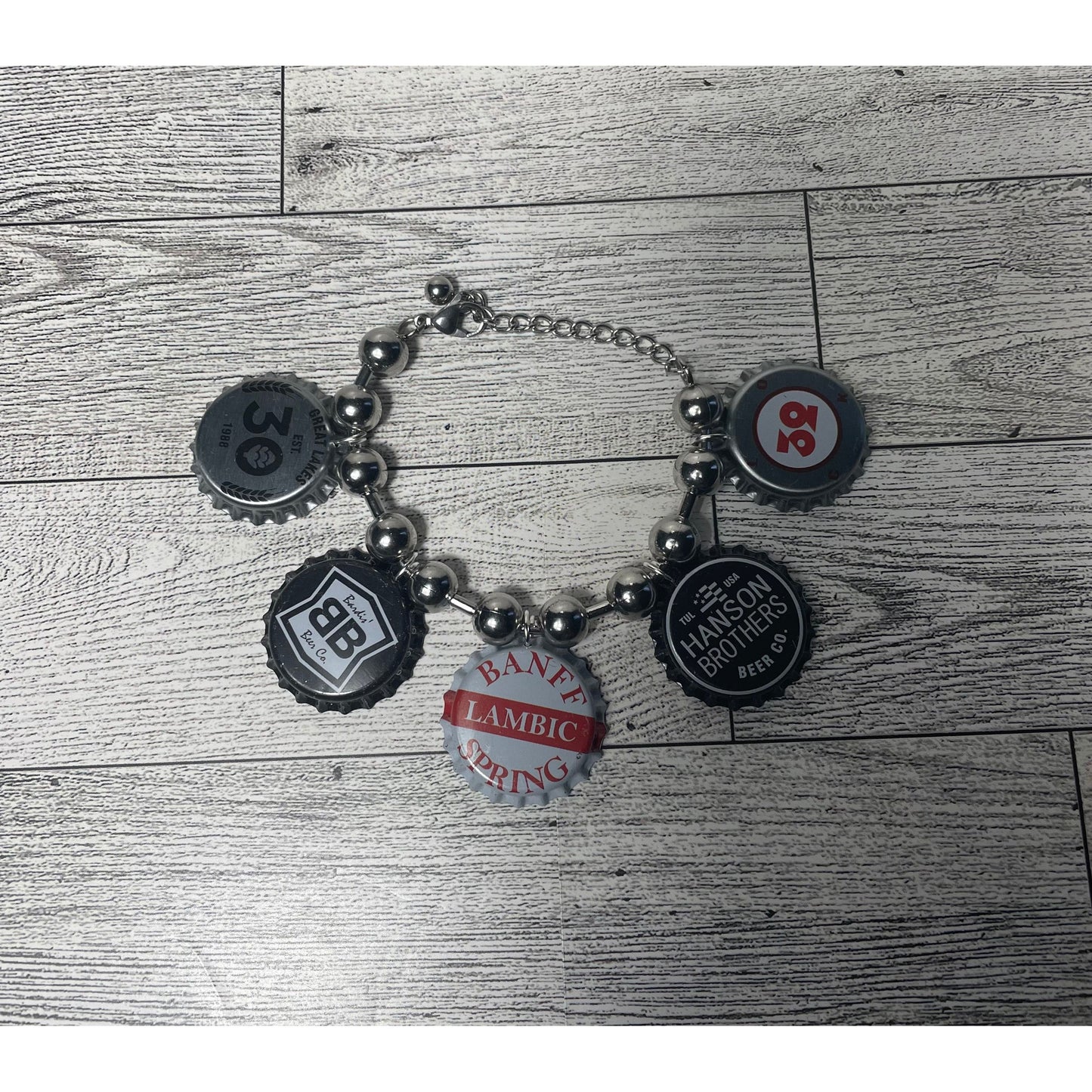 Bottle Cap Bracelet