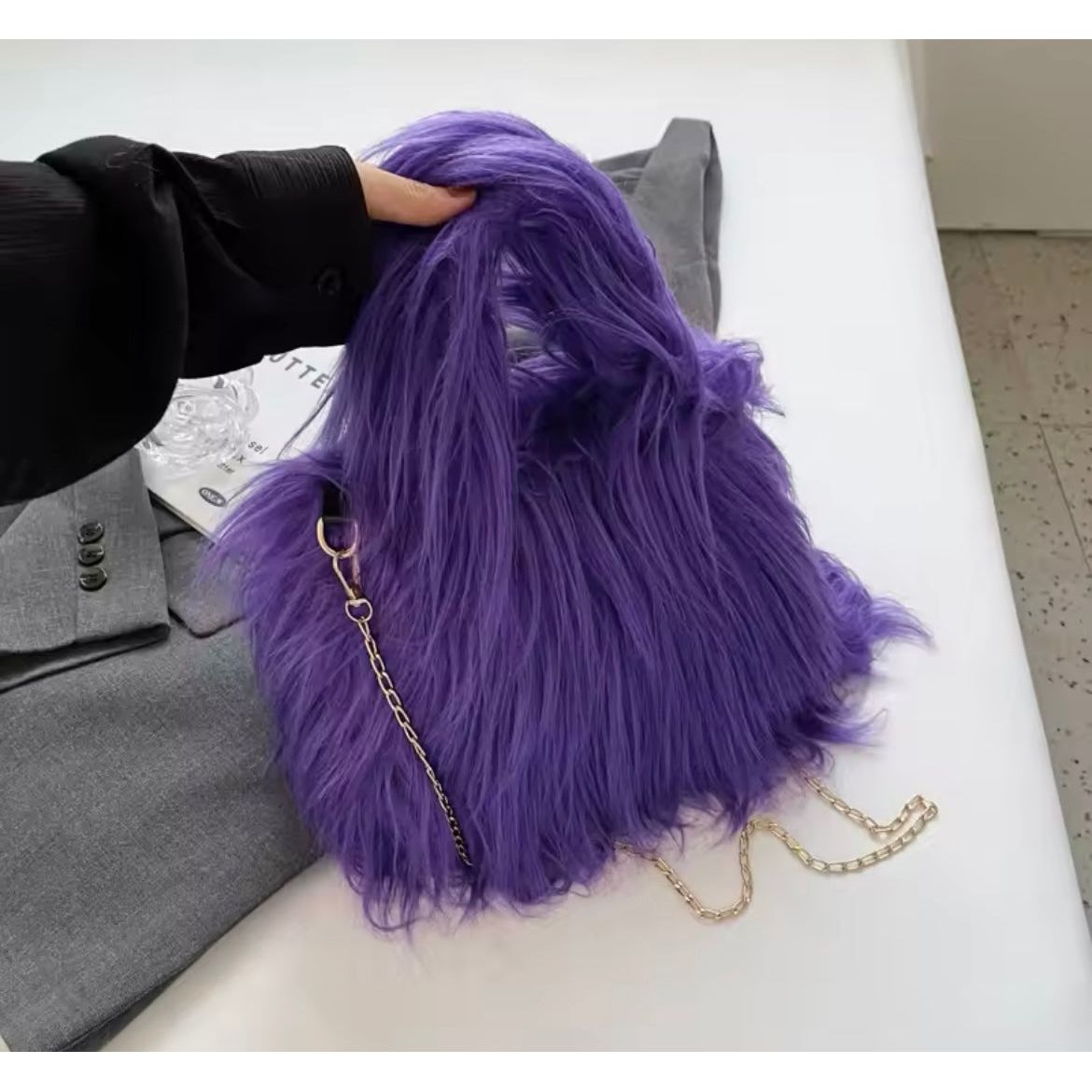 Fur Purse