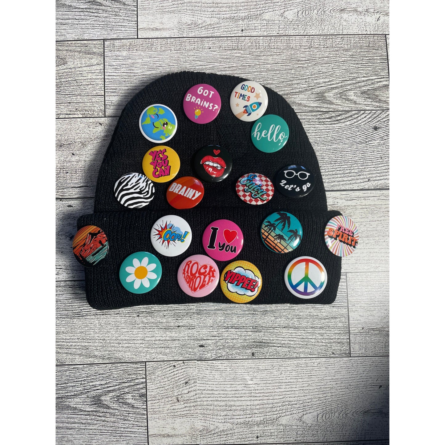 Button Beanie