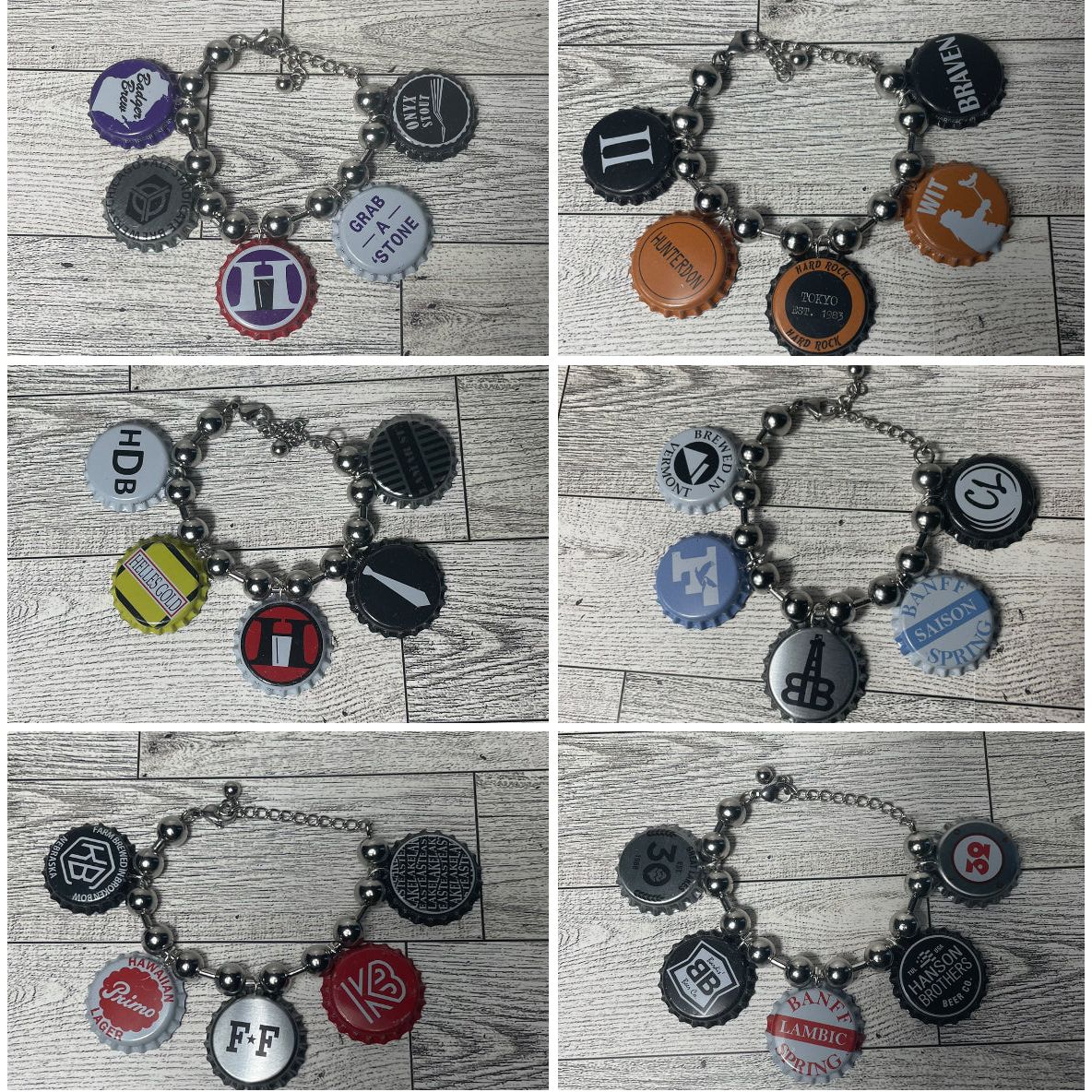 Bottle Cap Bracelet