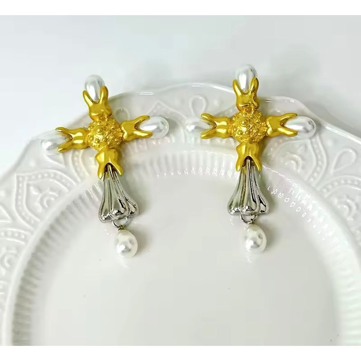 Cross Earrings