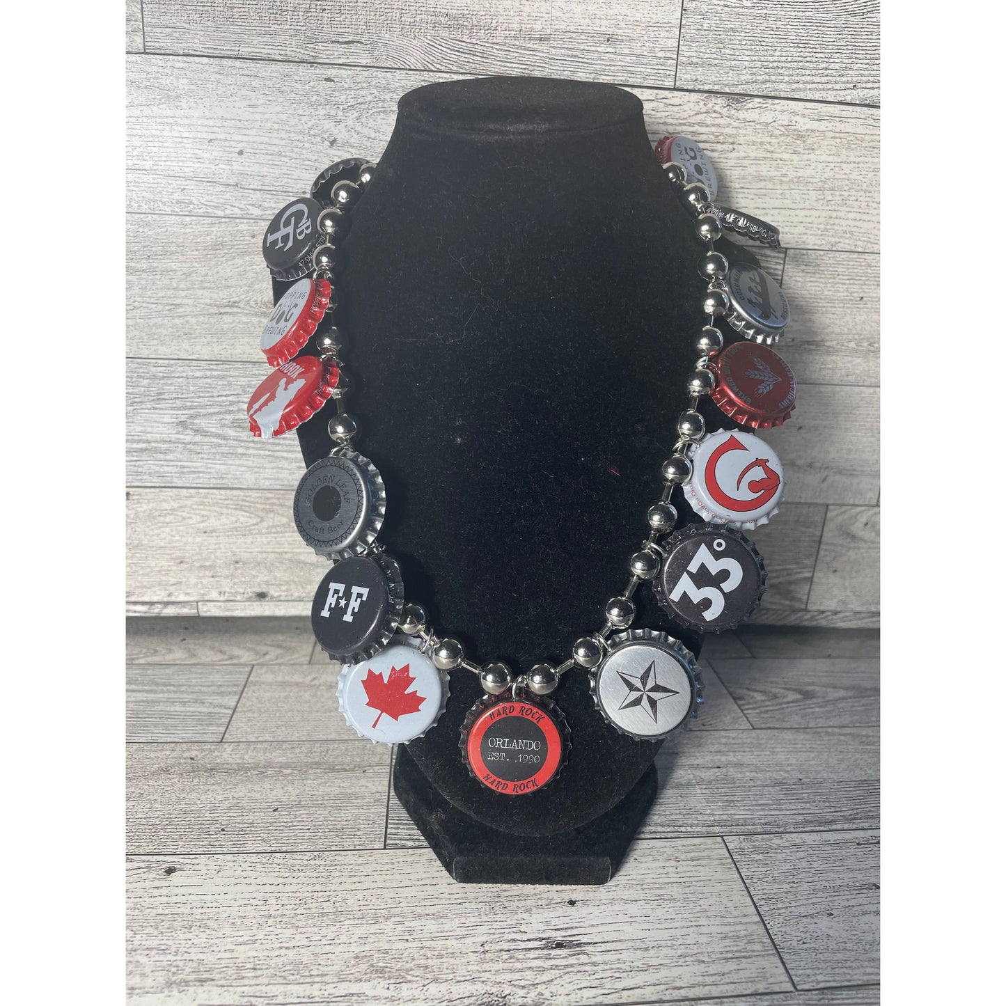 Bottle Cap Necklacea