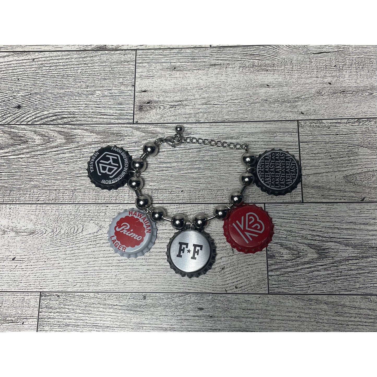 Bottle Cap Bracelet