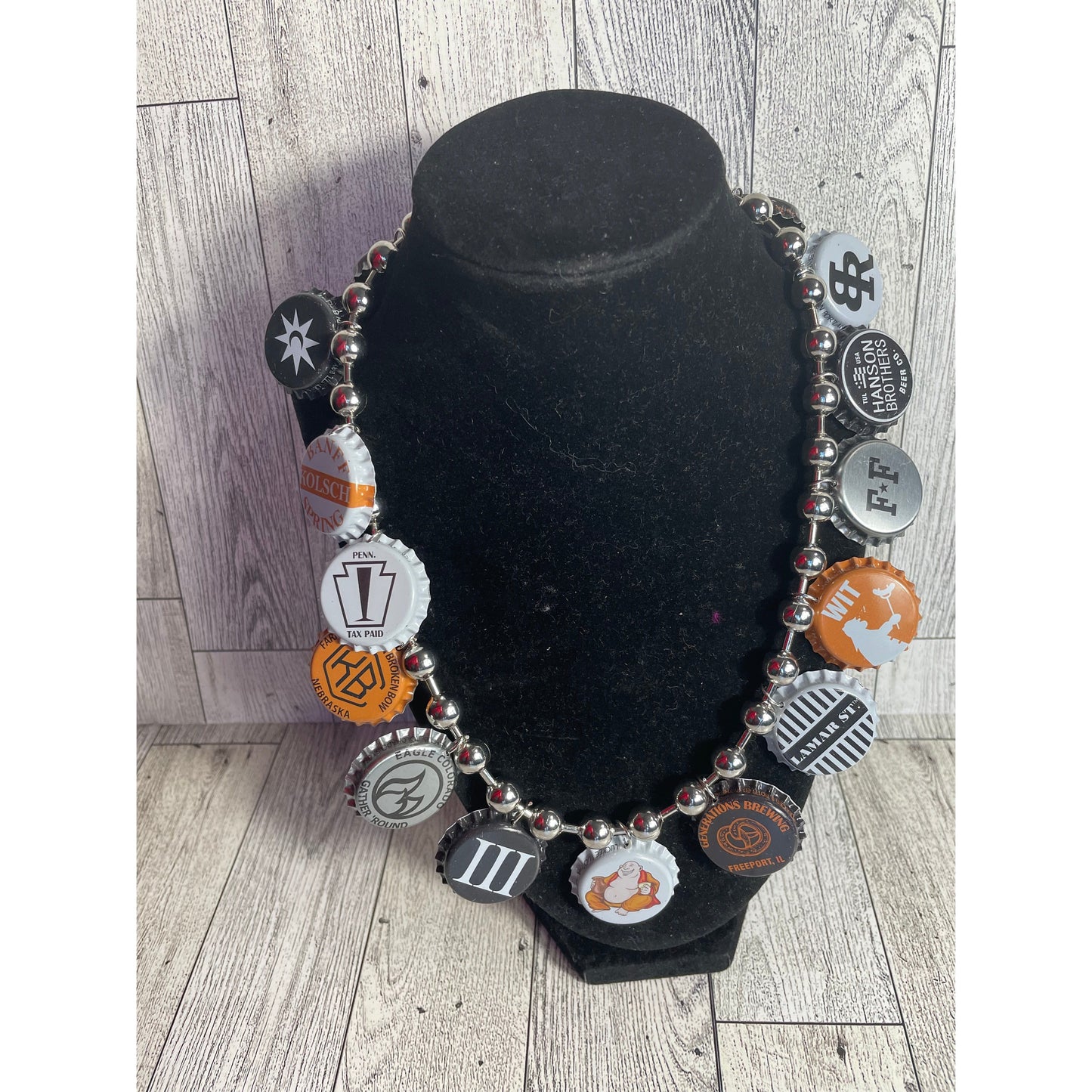 Bottle Cap Necklacea