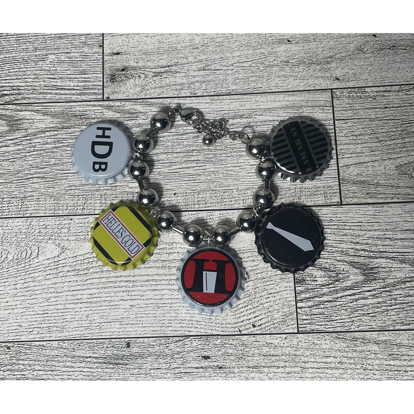 Bottle Cap Bracelet