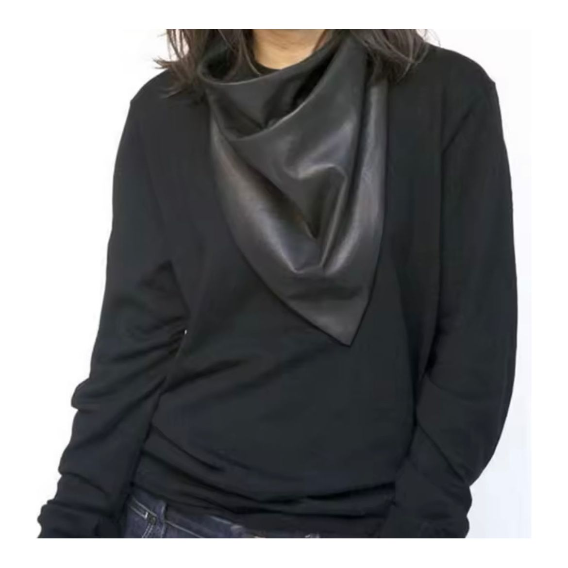 Pleather Scarf