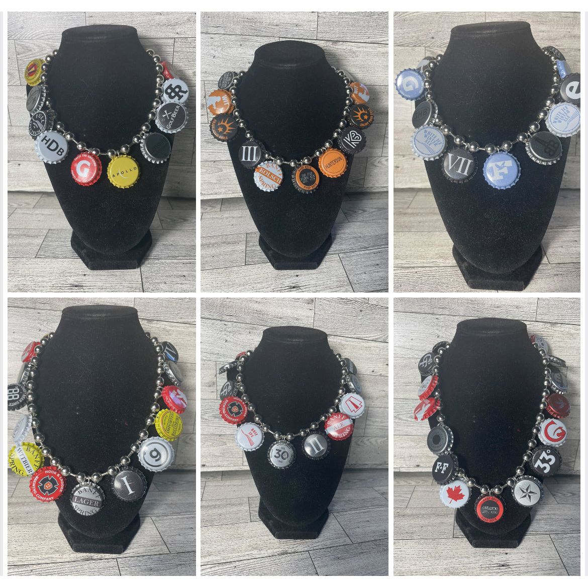 Bottle Cap Necklacea