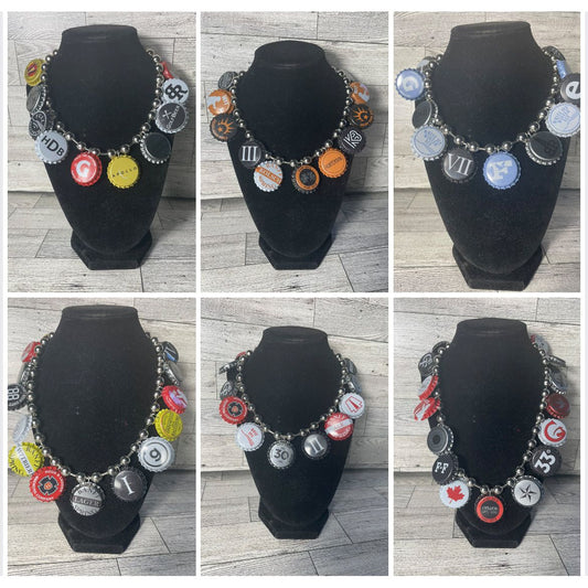 Bottle Cap Necklacea