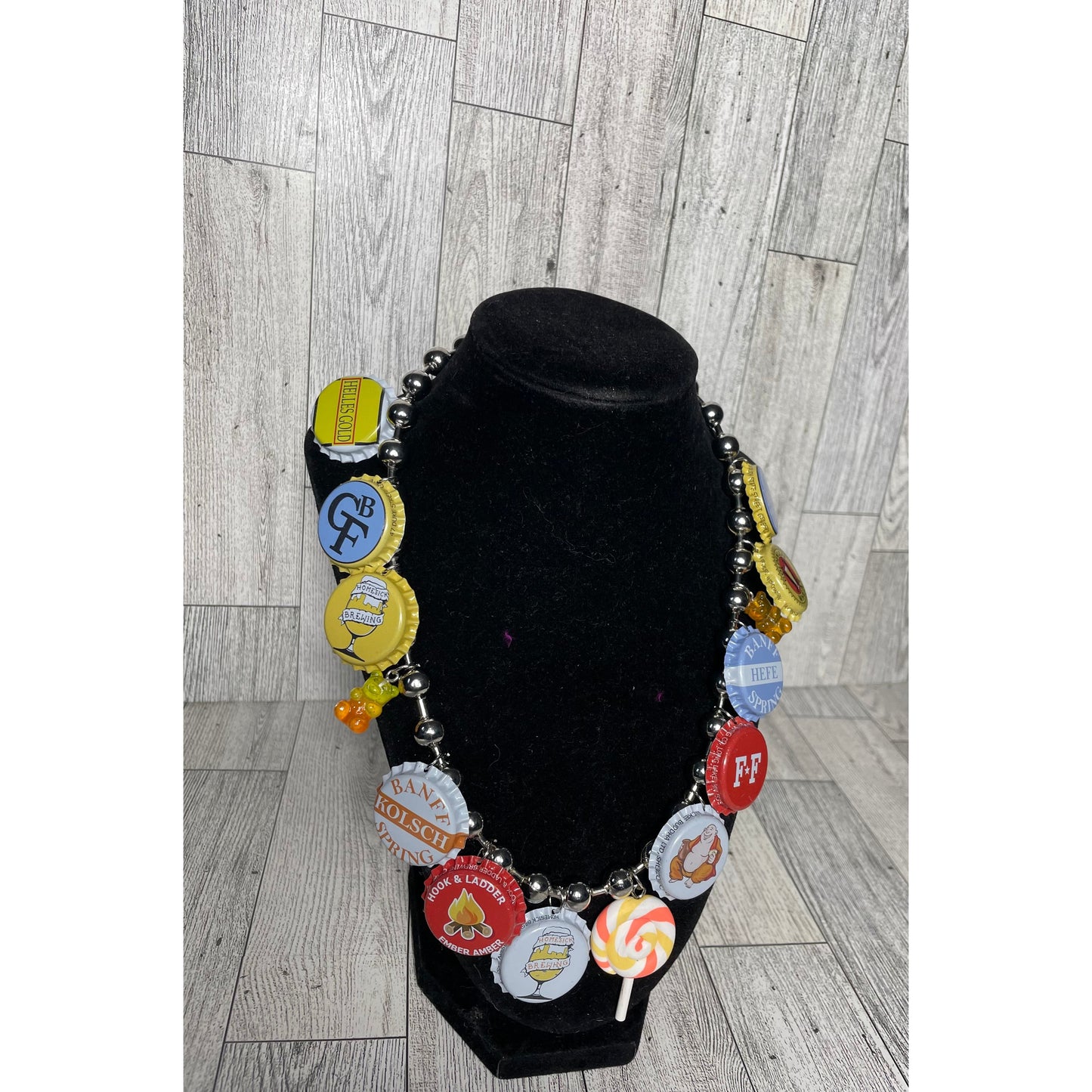 Bottle Cap Necklacea