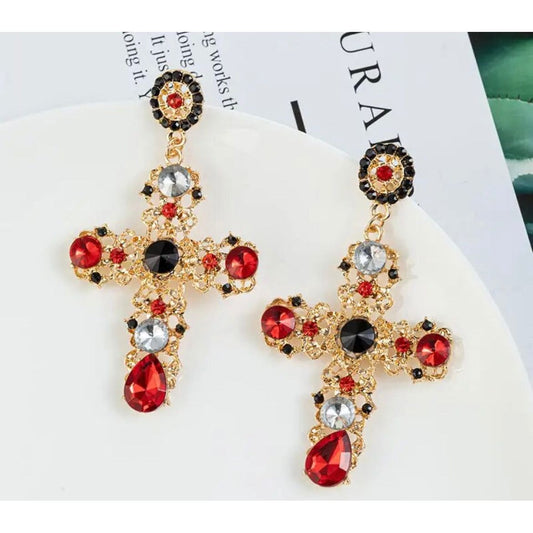 Cross Earrings