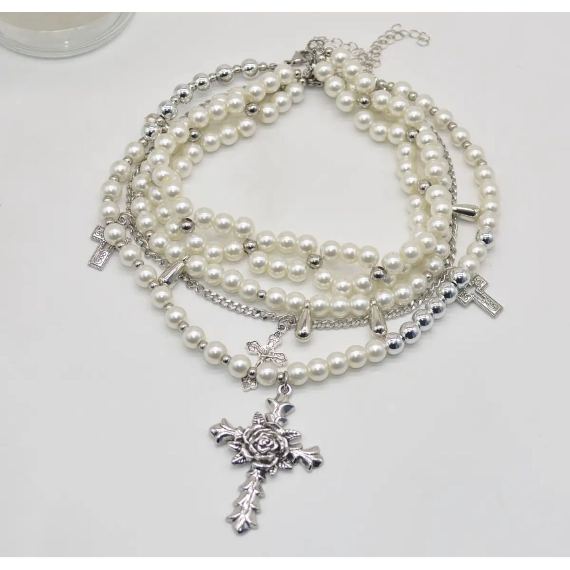 Pearls & Cross