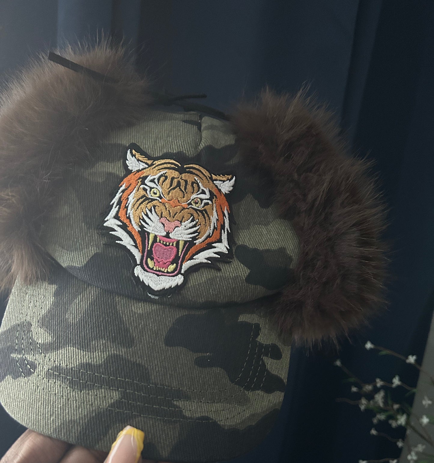 Camo Fur Hat