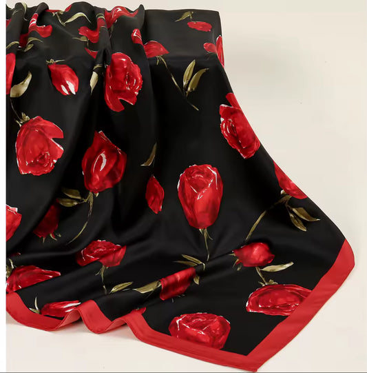 Rose scarf