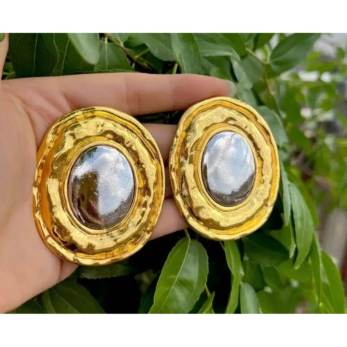 Oval Earrings