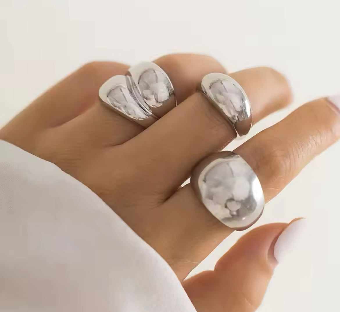 Chunky Rings Set