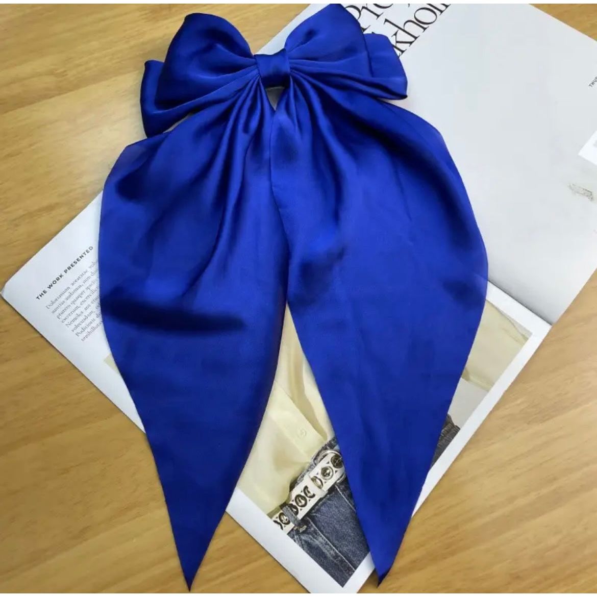 Jumbo Bow Hair Clip