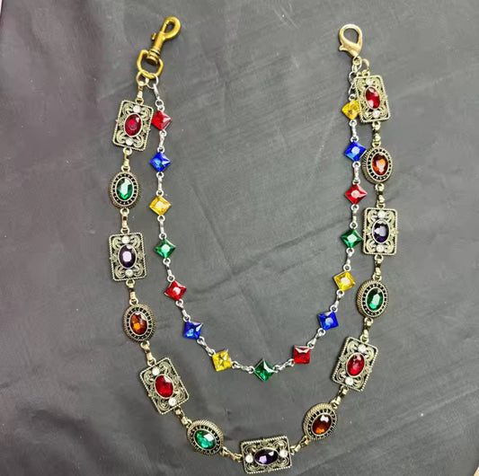 Gems pants chain