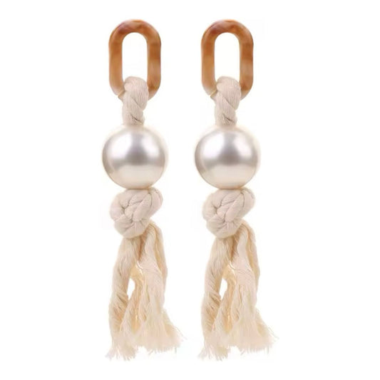Pearl Rope earrings