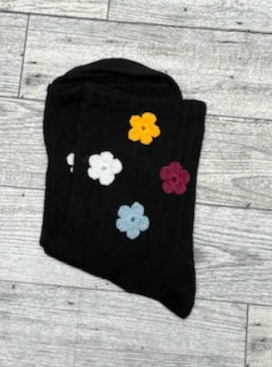 Color Flower Socks