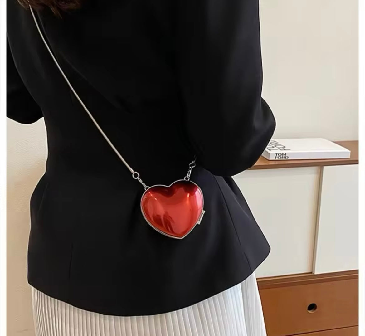 Heart coin purse