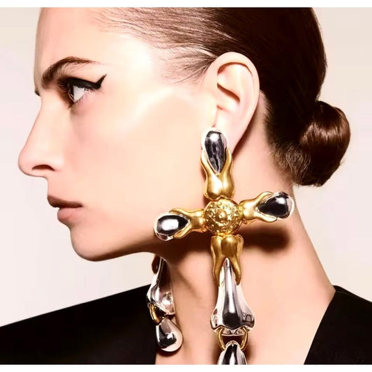 Cross Earrings