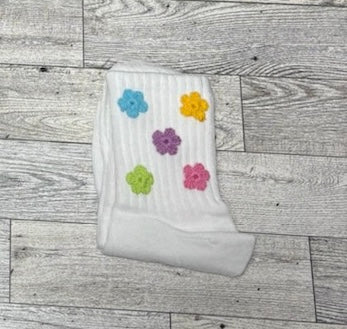 Color Flower Socks