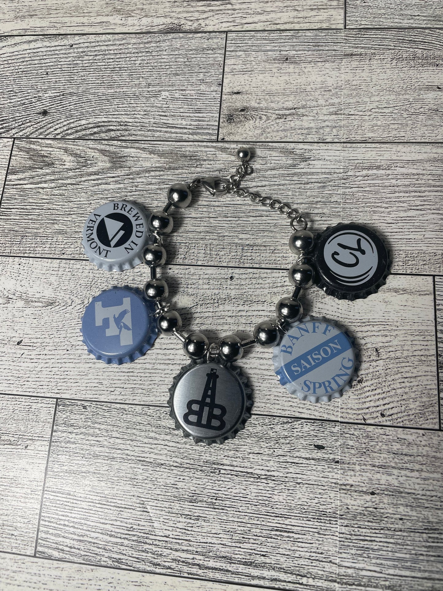 Bottle Cap Bracelet