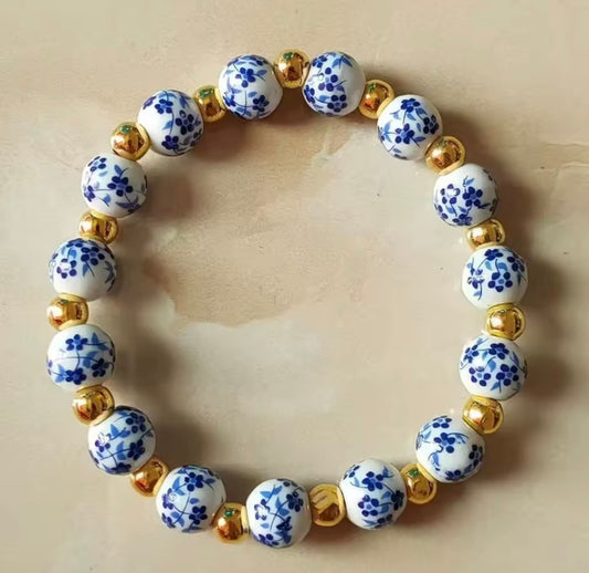 Beaded bracelets set