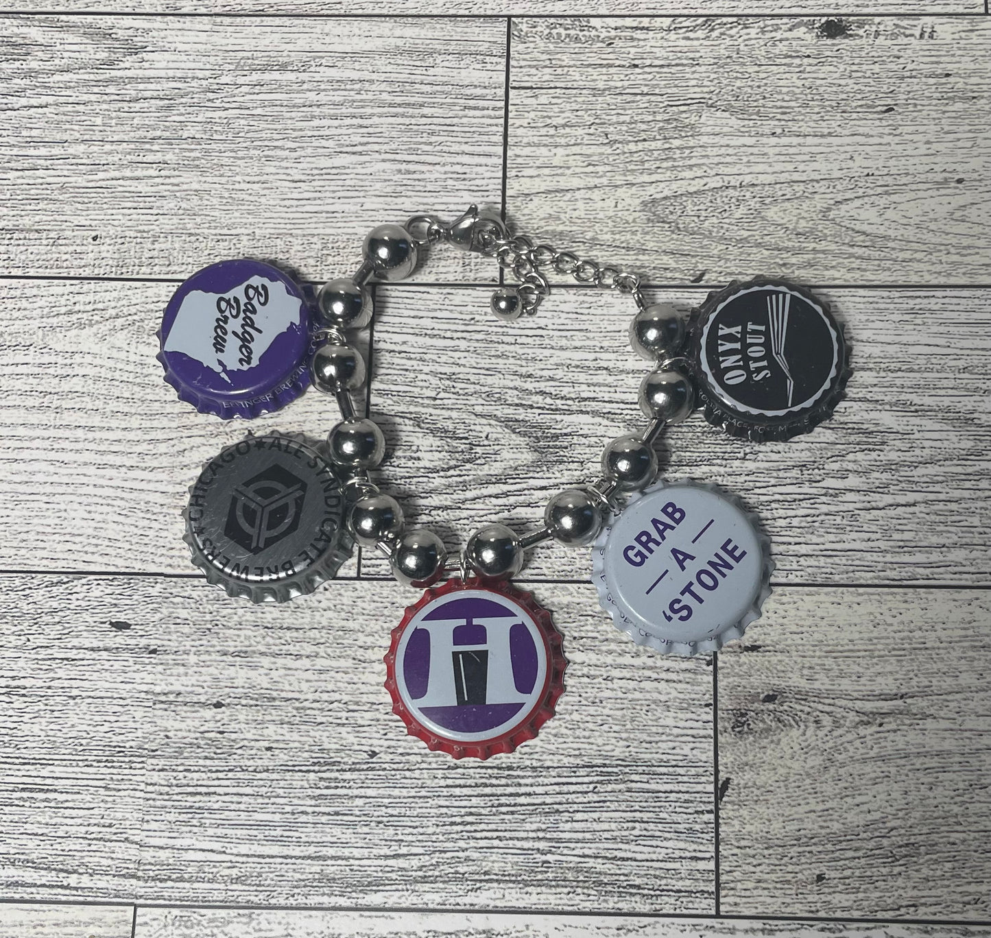 Bottle Cap Bracelet