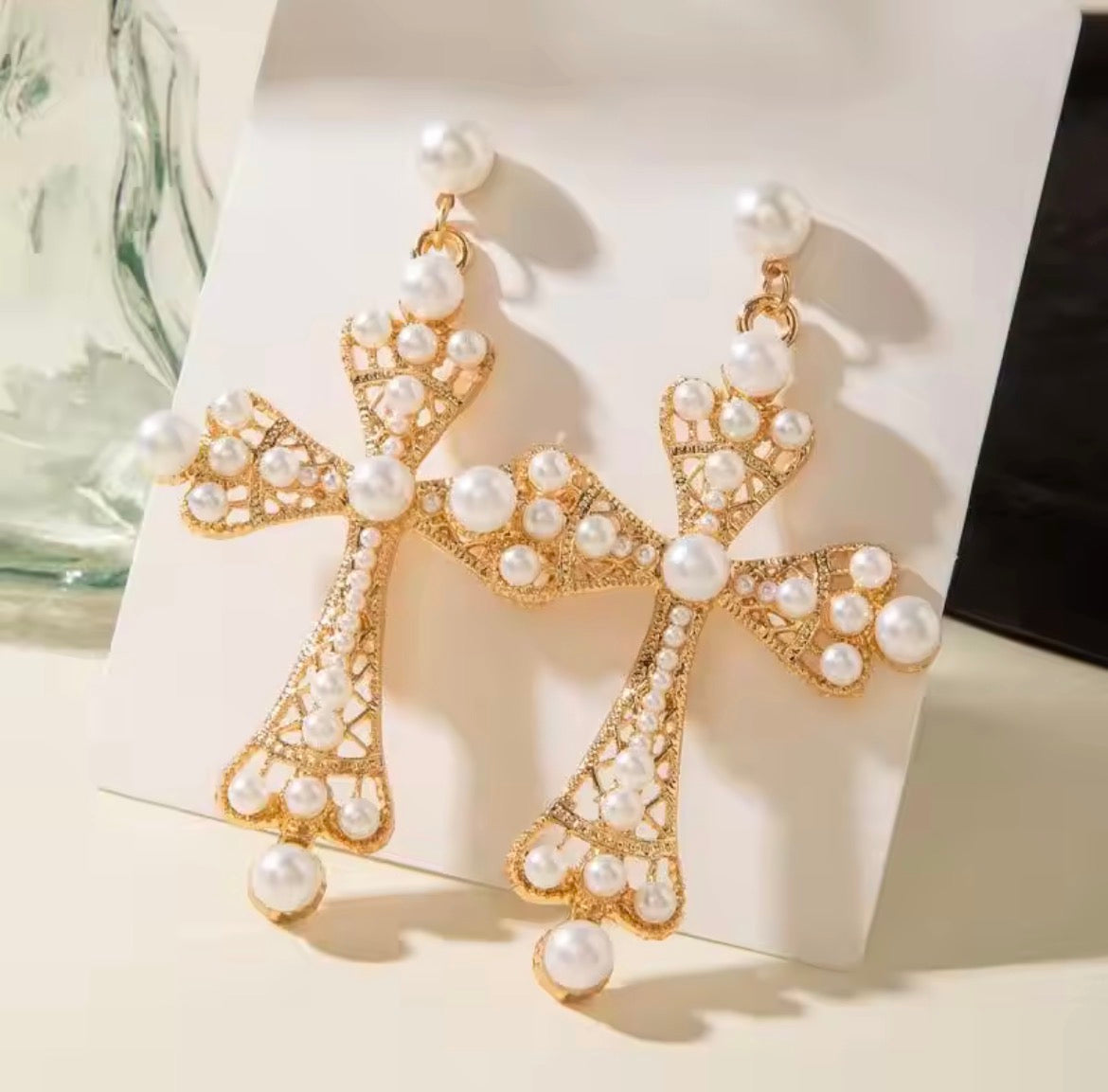 Cross Earrings
