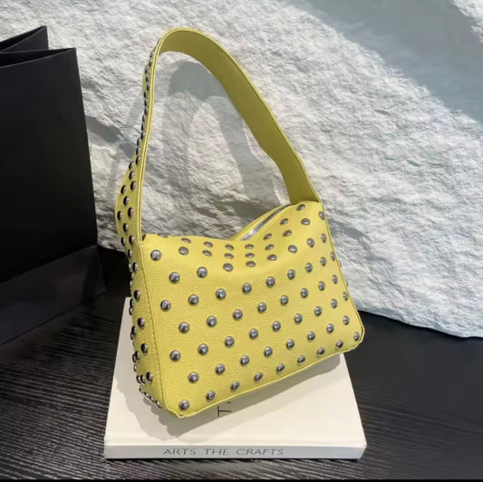 Canary Studded Purse